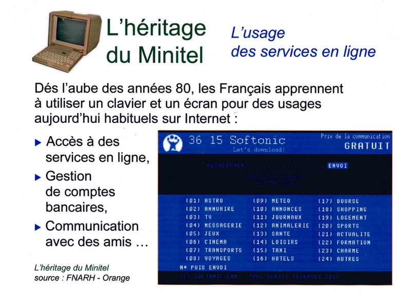 L'héritage du Minitel: Les services en ligne